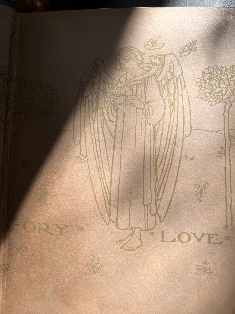 Poems by Christina Rossetti — Illustrated by Florence Harrison (1910), First American Edition)