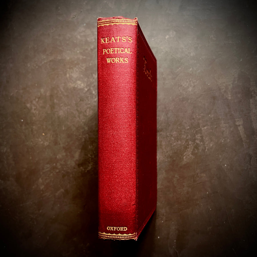 1912 - The Poetical Works of John Keats