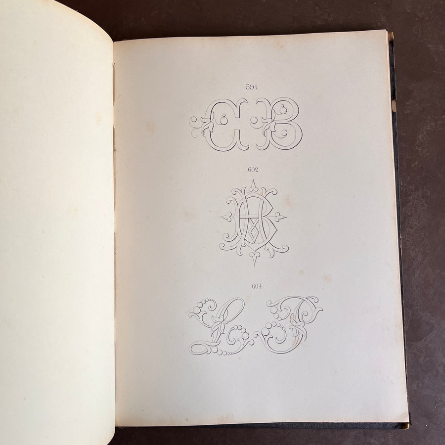 c.1880 - French Monogram Album