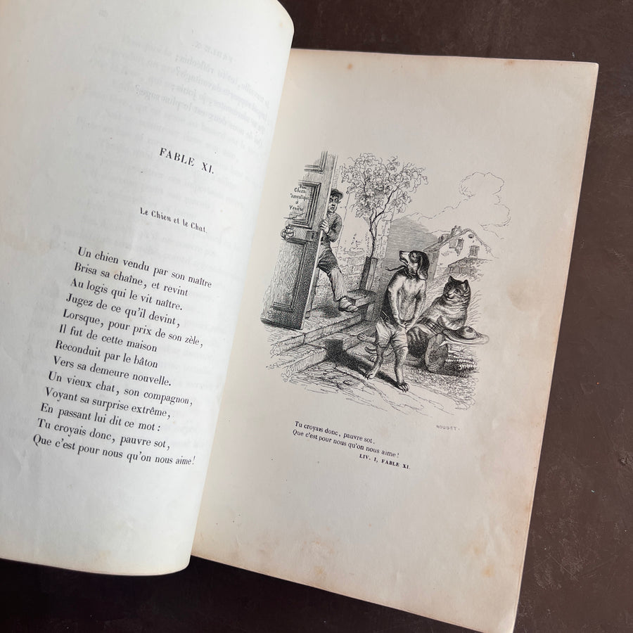Fables de Florian — Illustrated by J.J. Grandville | c.1842–1845 | Dubochet Edition