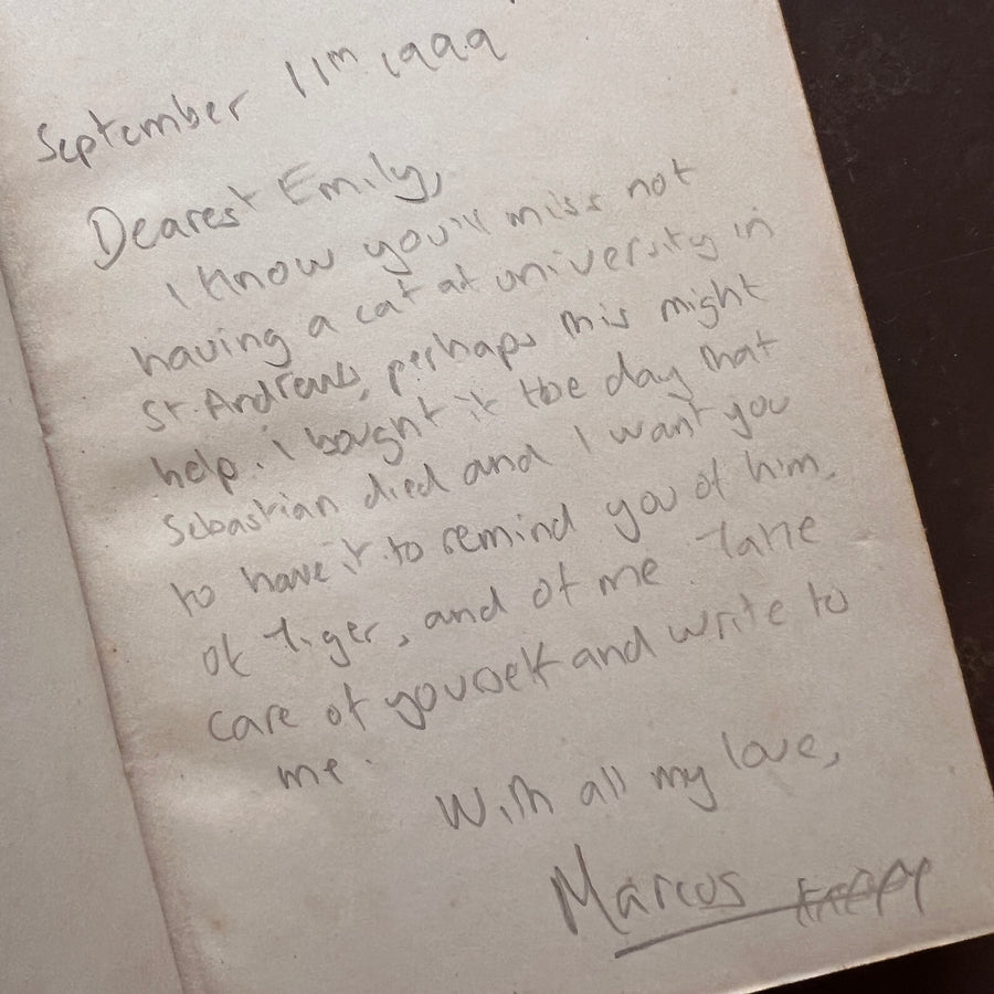 The Soul of a Cat and Other Stories — Margaret Benson (1901) | Fine Custom Binding with Marbled Endpapers