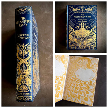 1896 - Mr. Midshipman Easy, Albert Turbayne Decorative Binding