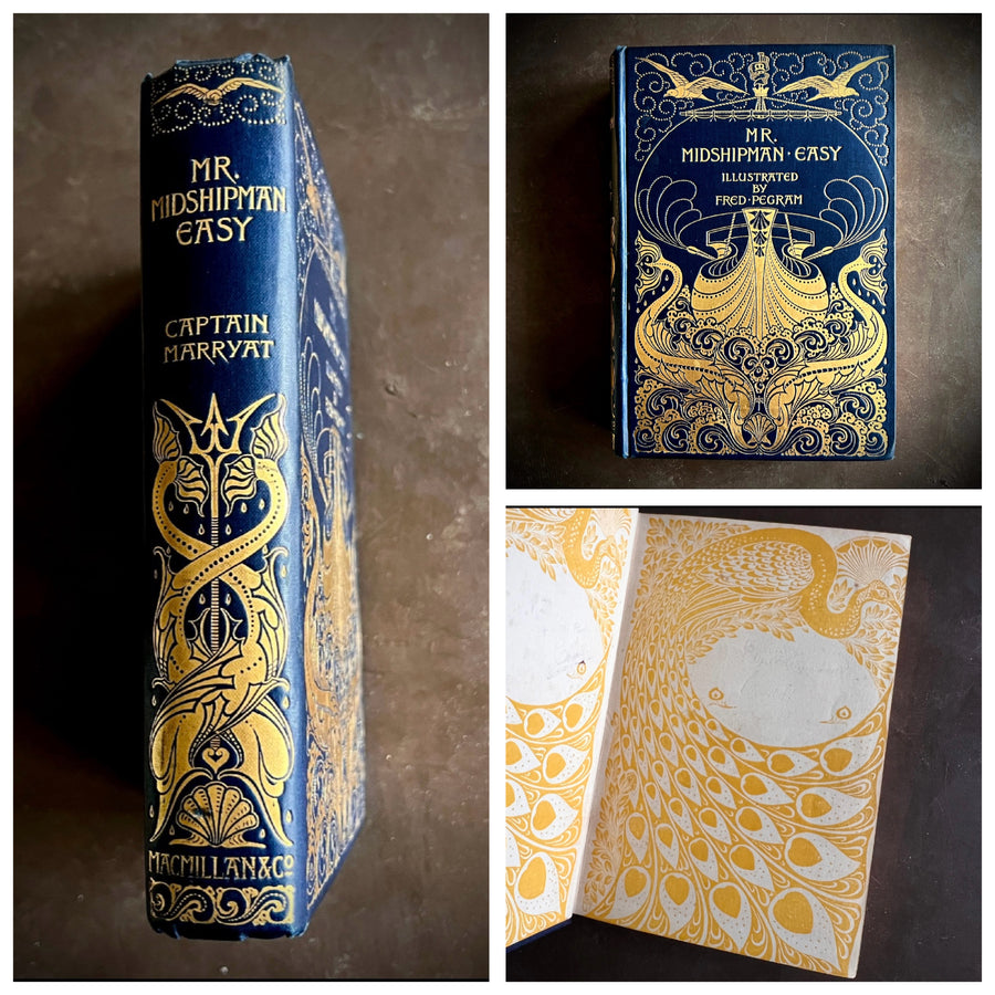 1896 - Mr. Midshipman Easy, Albert Turbayne Decorative Binding