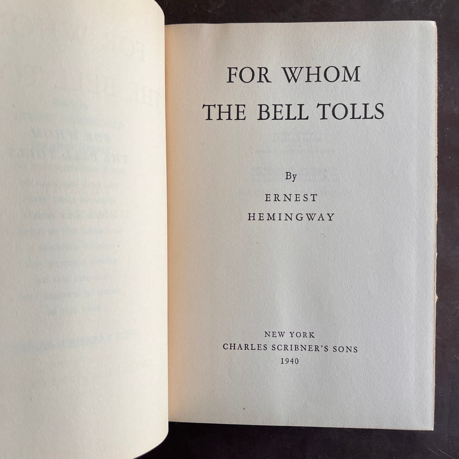 1940 - For Whom The Bell Tolls