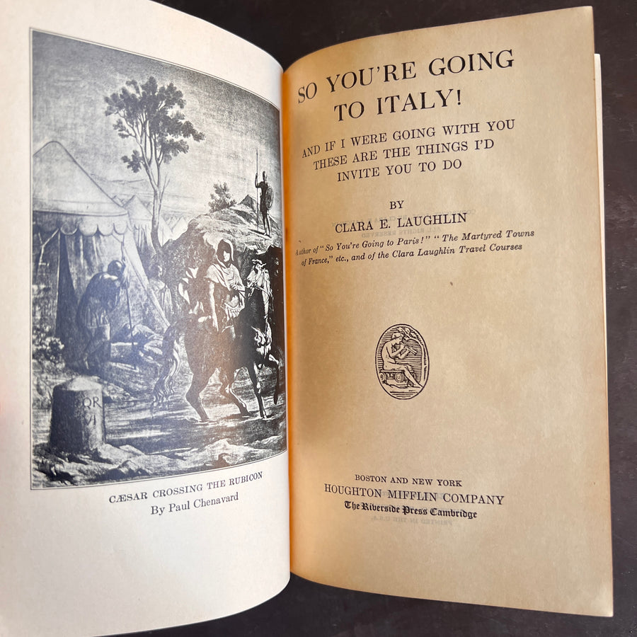 1925 - So You Are Going to Italy!