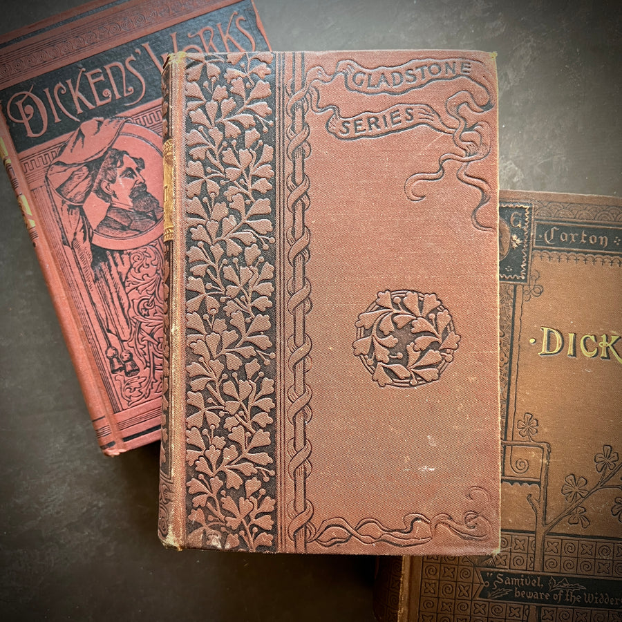 Dickens’ Antique Book Decor