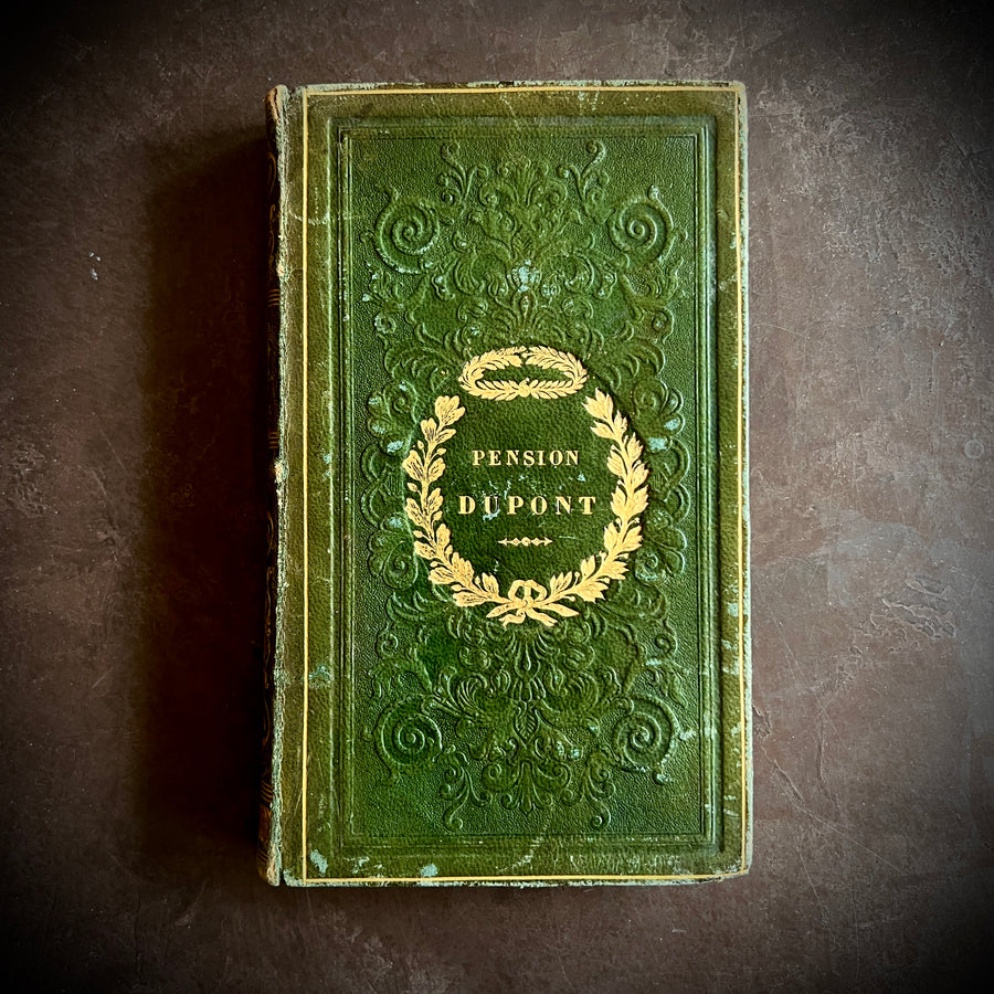 Histoire Naturelle des Animaux | 1842 |Green Gilt “Pension Dupont” Binding | Illustrated
