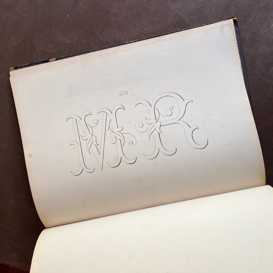 c.1880 - French Monogram Album