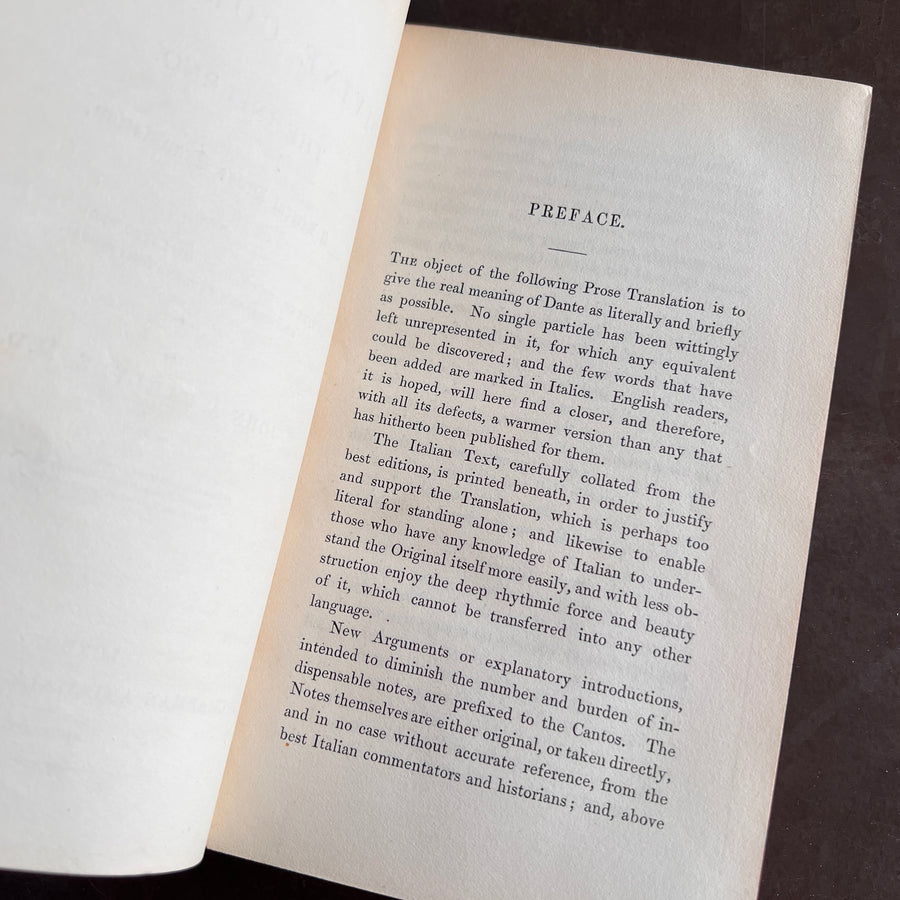 Dante’s Divine Comedy: The Inferno – John A. Carlyle (Prose Translation) l (1849 - Chapman & Hall)