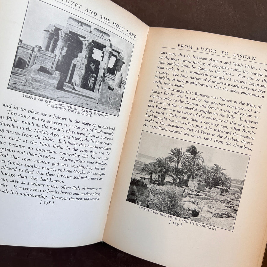 1928 - Seeing Egypt and The Holy Land