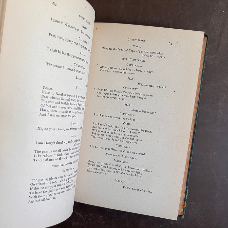 1875 - Alfred Tennyson’s - Queen Mary; A Dramatic Poem