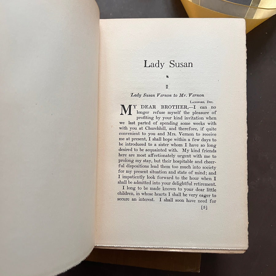 1906 - Lady Susan, The Watsons, Letters of Jane Austen Part I & II; Stoneleigh Edition, Limited Edition