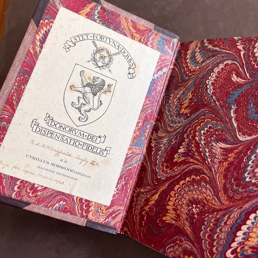 British Birds By W.H. Hudson (1926) | Half Leather Prize Fine Binding