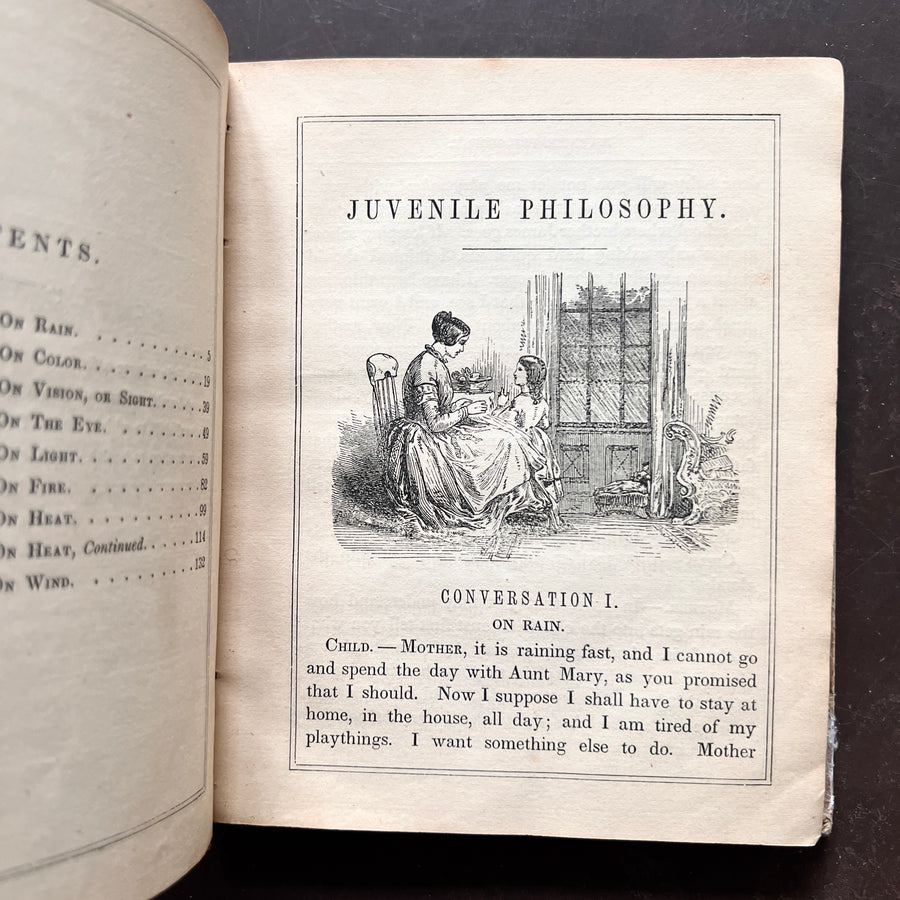 1850 - Juvenile Philosophy or, Philosophy In Familiar Conversations; Designed To Teach Young People To Think