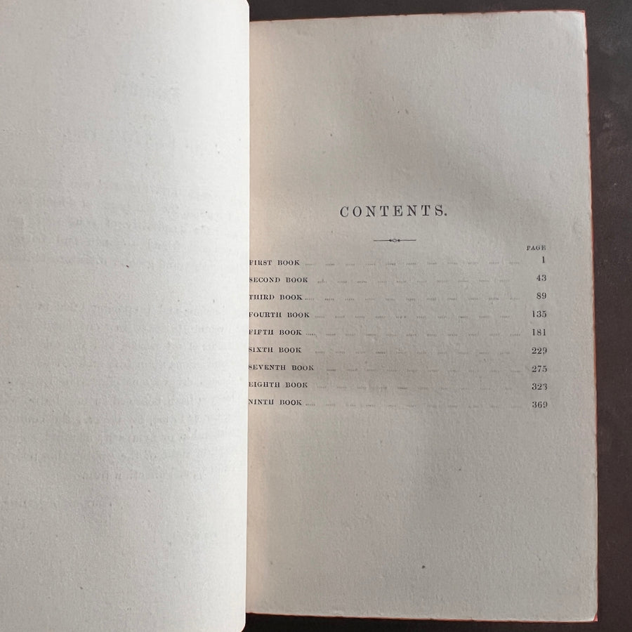 Aurora Leigh by Elizabeth Barrett Browning (1870) – Fine Birdsall & Son Binding, Full Gilt & Marbled Endpapers, Rare