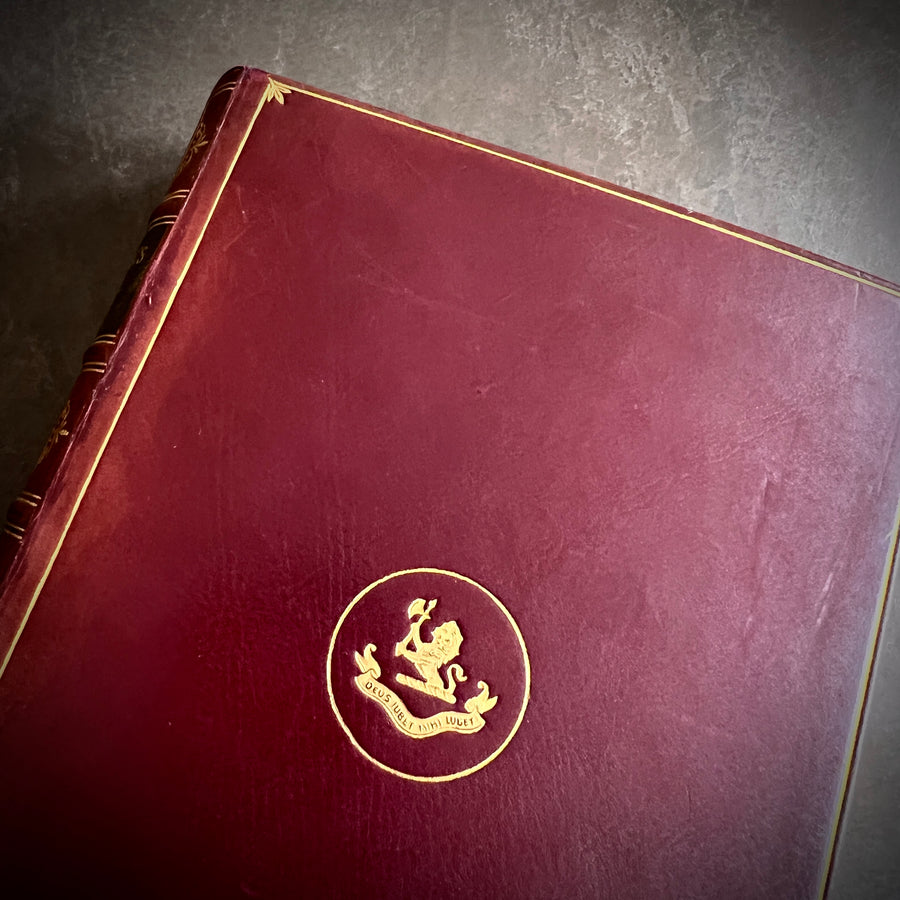 Poetical Works of Alfred Lord Tennyson | Albion Edition | Full-Leather Prize Binding, 1906