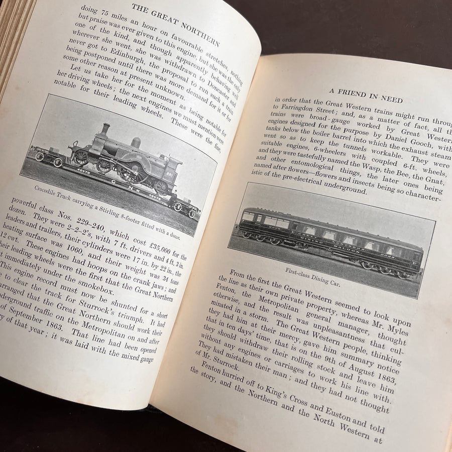 Our Home Railways: How They Began and How They Are Worked – 1910 First Edition, Illustrated by W.J. Stokoe (2 Volumes