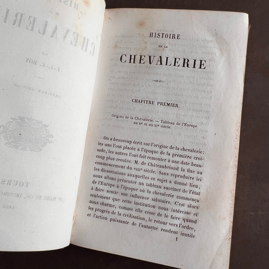Histoire de la Chevalerie by J.-J.-E. Roy | 1853