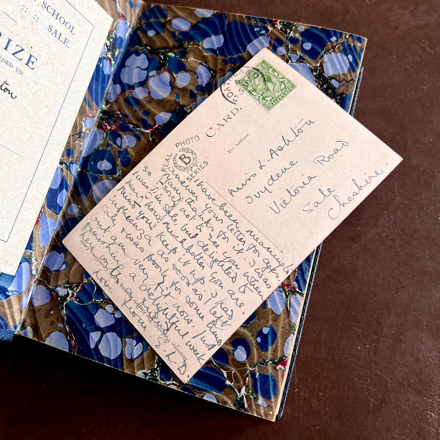 1912 The Scenery of England by Lord Avebury – Fine Prize Binding in Blue Morocco | Geology, Rivers, Volcanoes, and Landscapes of England