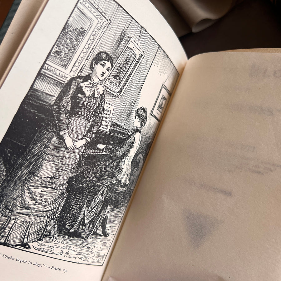 Louisa M. Alcott Novels in Teal — Each Sold Individually