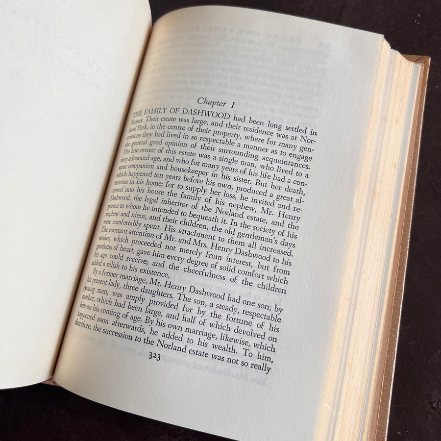 The Works of Jane Austen; Pride and Prejudice & Sense and Sensibility (1950)