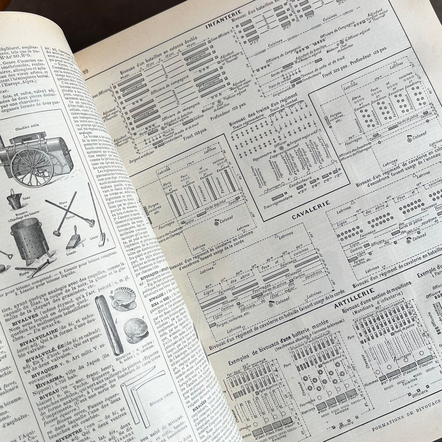 c.1897 - Nouveau Larousse Illustre Encyclopedic Dictionary, Complete Set