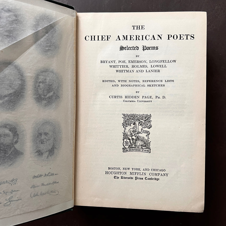 1905 - The Chief American Poets