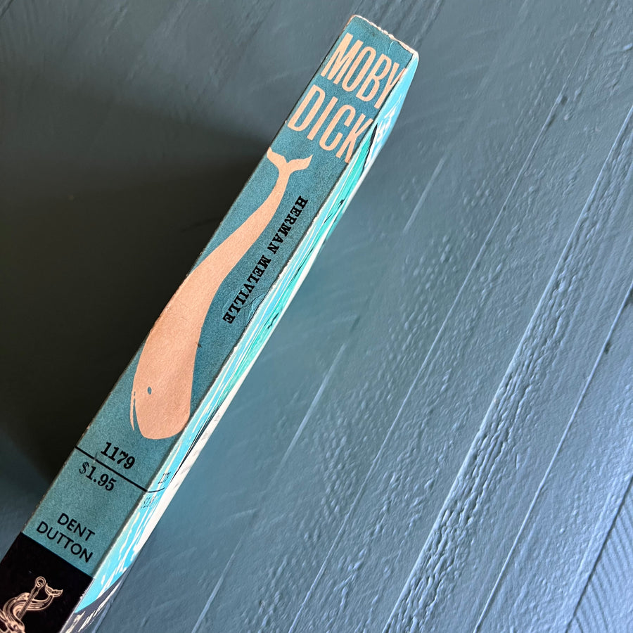 1961 Moby Dick by Herman Melville - Everyman’s Library Paperback - J.M. Dent & Sons/ E. P. Dutton