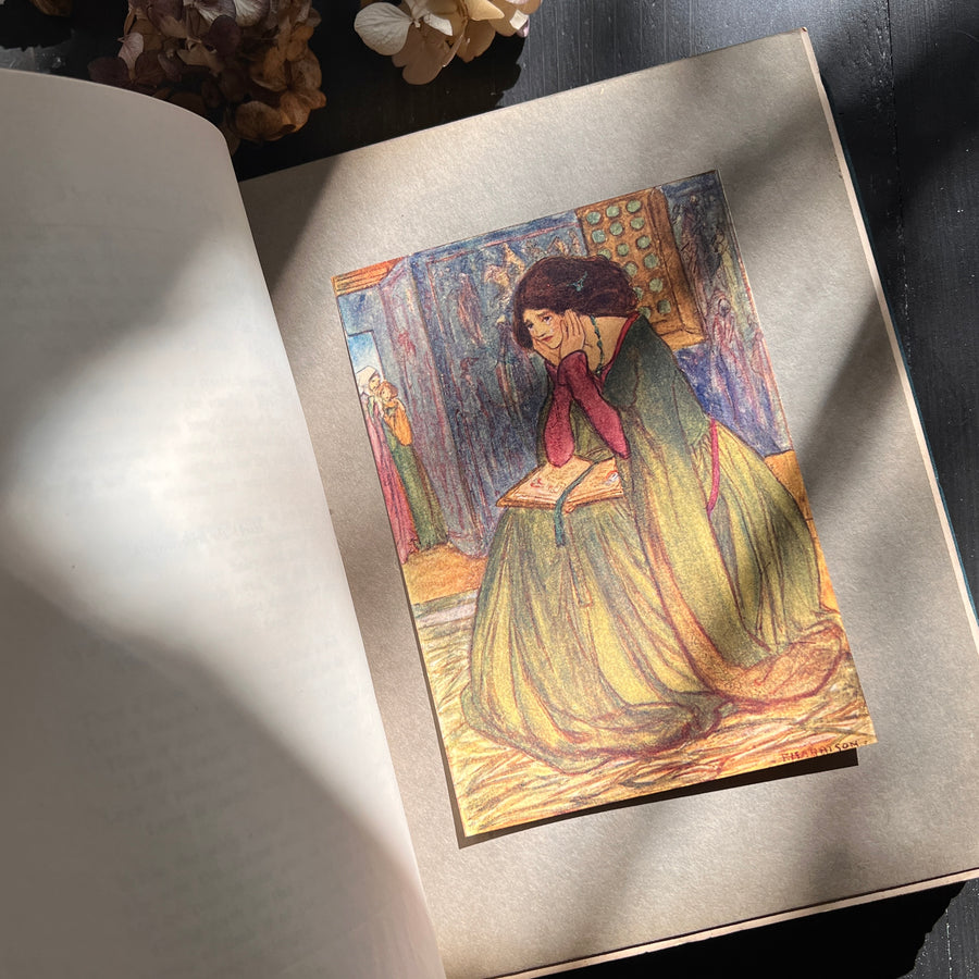 Poems by Christina Rossetti — Illustrated by Florence Harrison (1910), First American Edition)