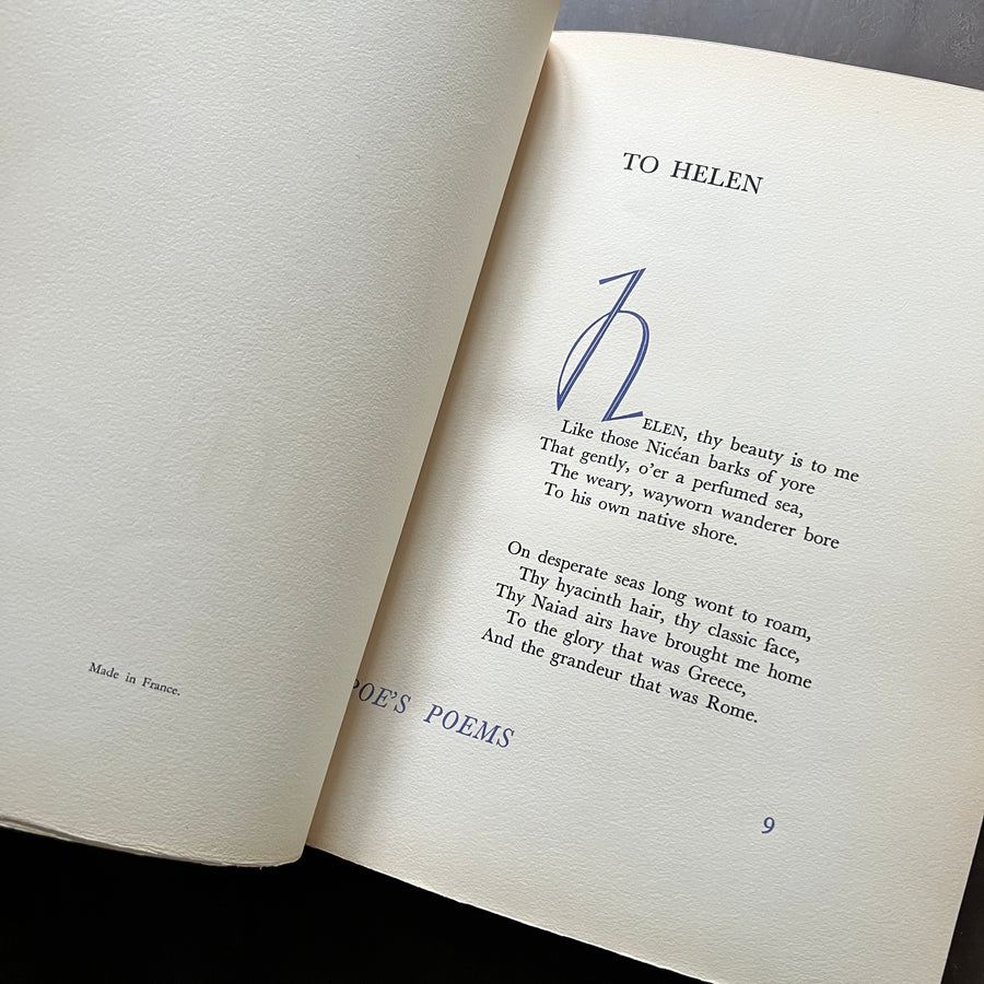 1950 - Poems By Edgar Allan Poe, First Edition/ Limited Edition