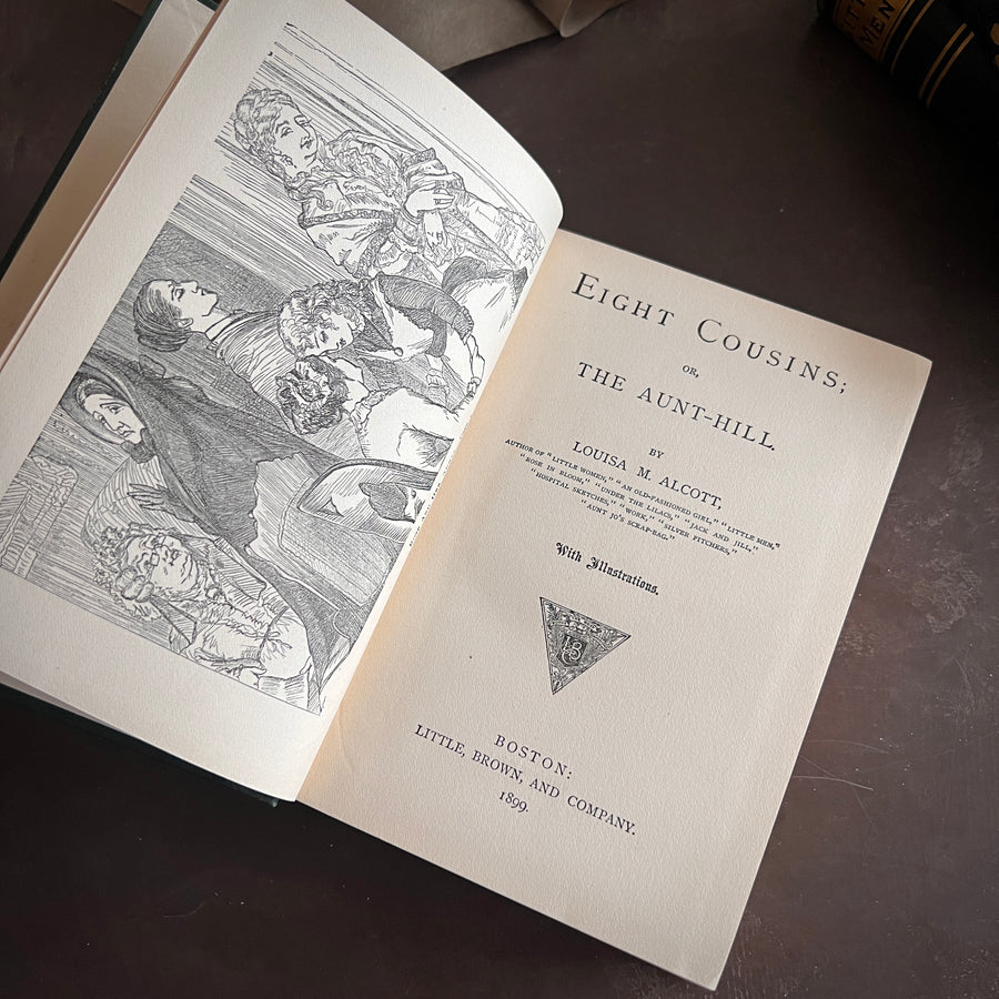 Louisa M. Alcott Novels in Teal — Each Sold Individually