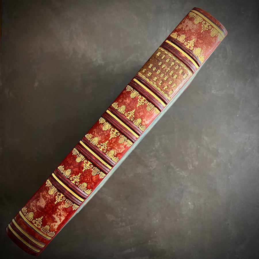 A General History of the House of Guelph or, Royal Family of Britain by Andrew Halliday M.D. (1821), Rare, First Edition | Provenance of King William IV