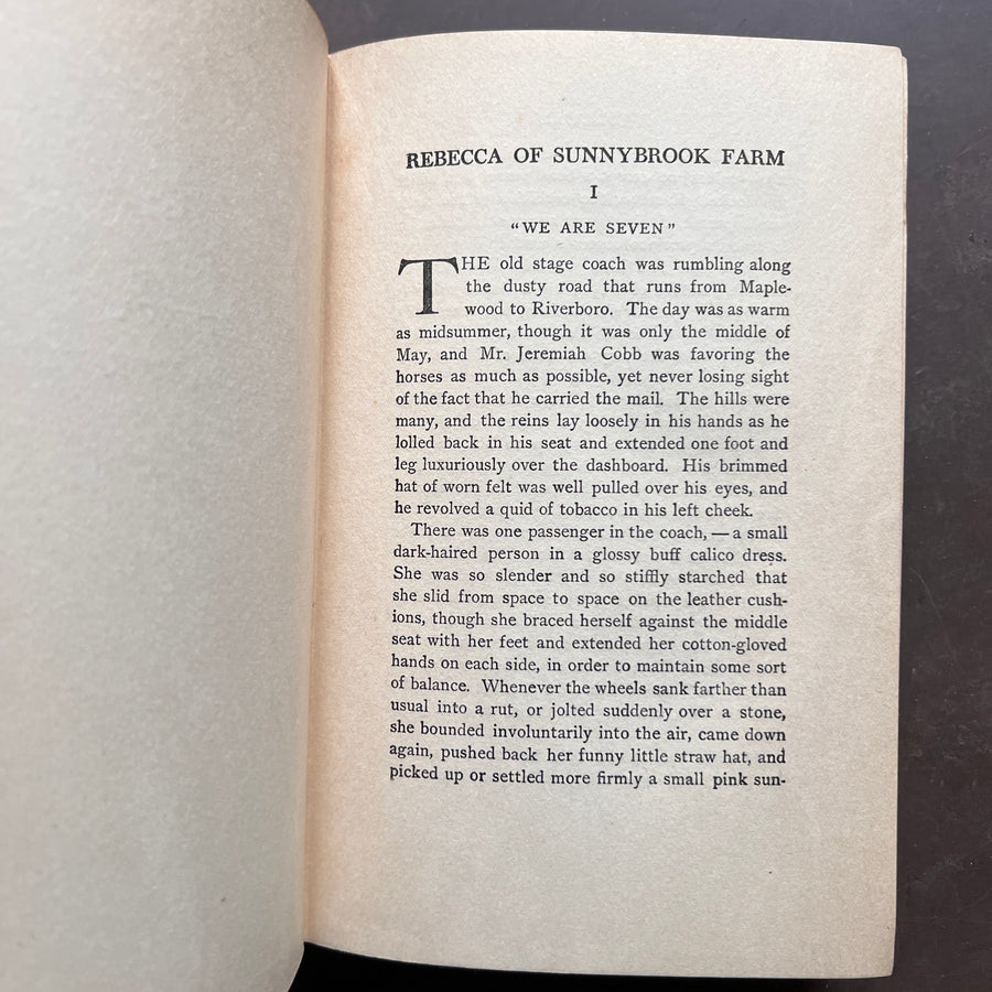 1903 - Rebecca of Sunnybrook Farm, First Edition