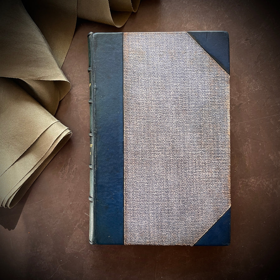 The Soul of a Cat and Other Stories — Margaret Benson (1901) | Fine Custom Binding with Marbled Endpapers