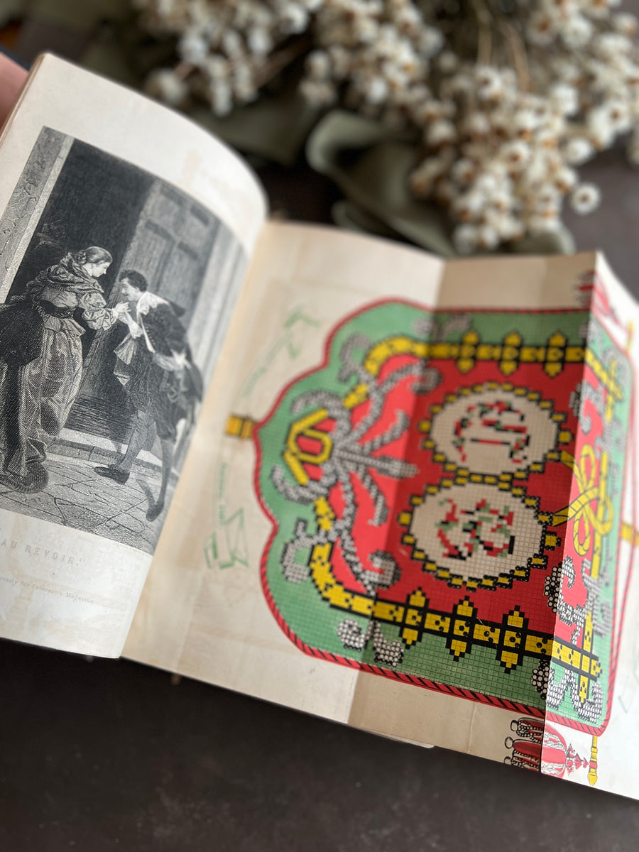 Peterson’s Magazine – 1867 Illustrated Annual Volume | Engravings, Fashion Plates, Needlework Patterns & Sheet Music