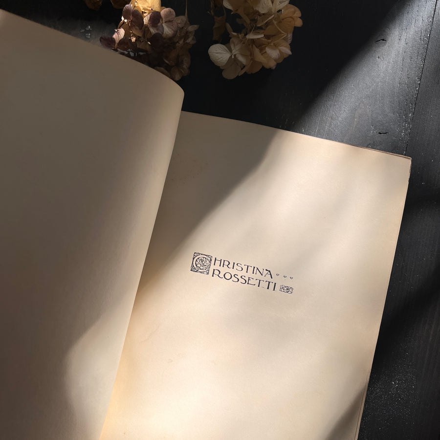 Poems by Christina Rossetti — Illustrated by Florence Harrison (1910), First American Edition)