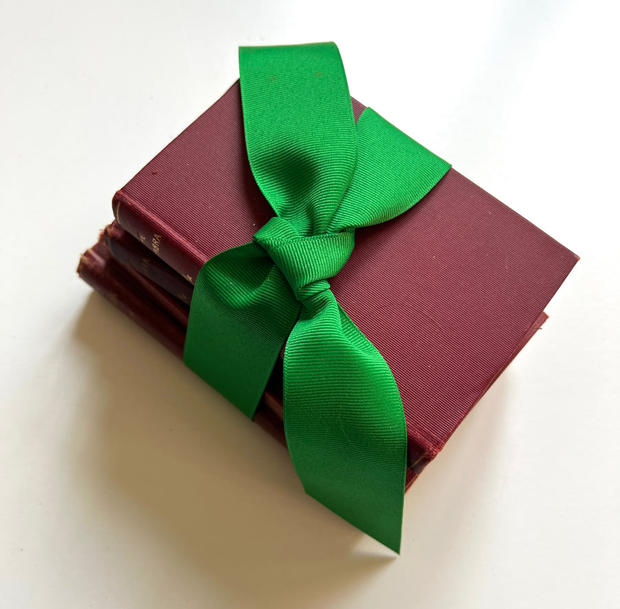 Vintage Holiday Red Book Bundle/Decor