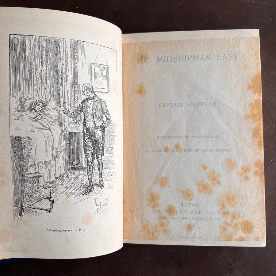 1896 - Mr. Midshipman Easy, Albert Turbayne Cover Design