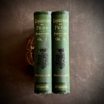 History of the Conquest of Peru — 2 Volume Set (1883)