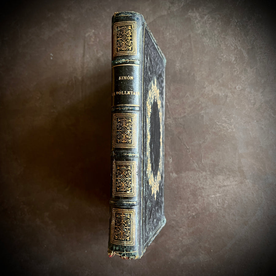 Simon le Polletais: Esquisses de Moeurs Maritimes | 1856 Third Edition | Gilt-Decorated Pride Binding