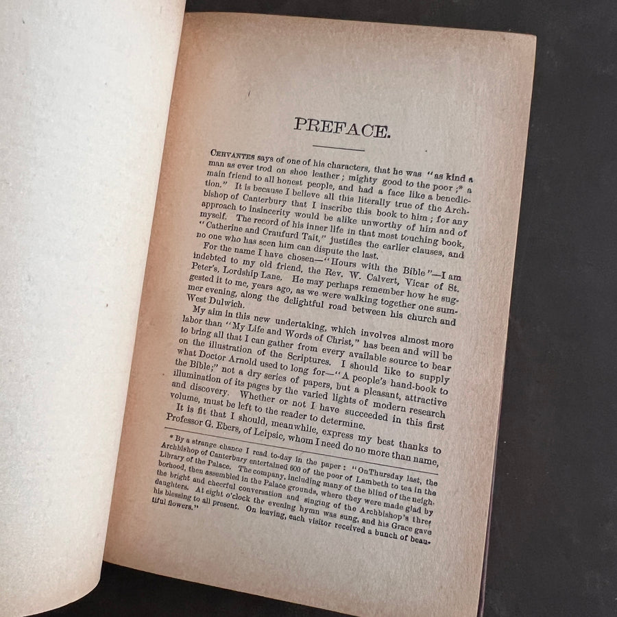 Hours With the Bible: From Creation to the Patriarchs (Arlington Edition) | c.1880s