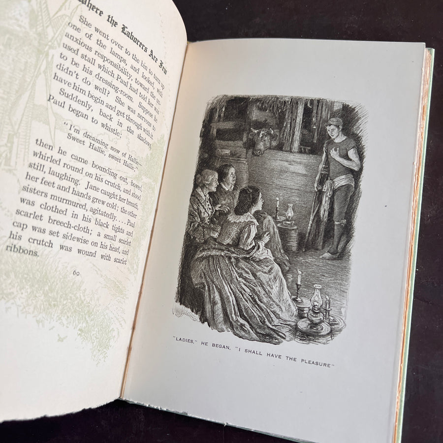 When the Laborers Are Few By Margaret Deland (1909) | Illustrated | Harper Edition| Art Nouveau Cover