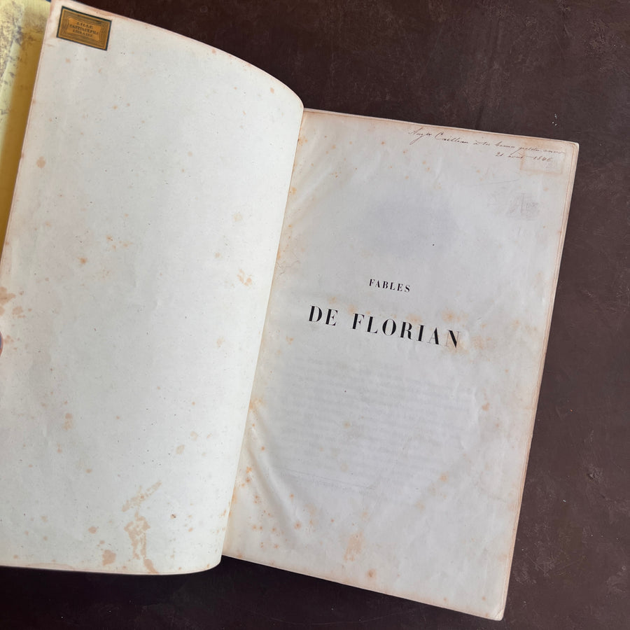 Fables de Florian — Illustrated by J.J. Grandville | c.1842–1845 | Dubochet Edition