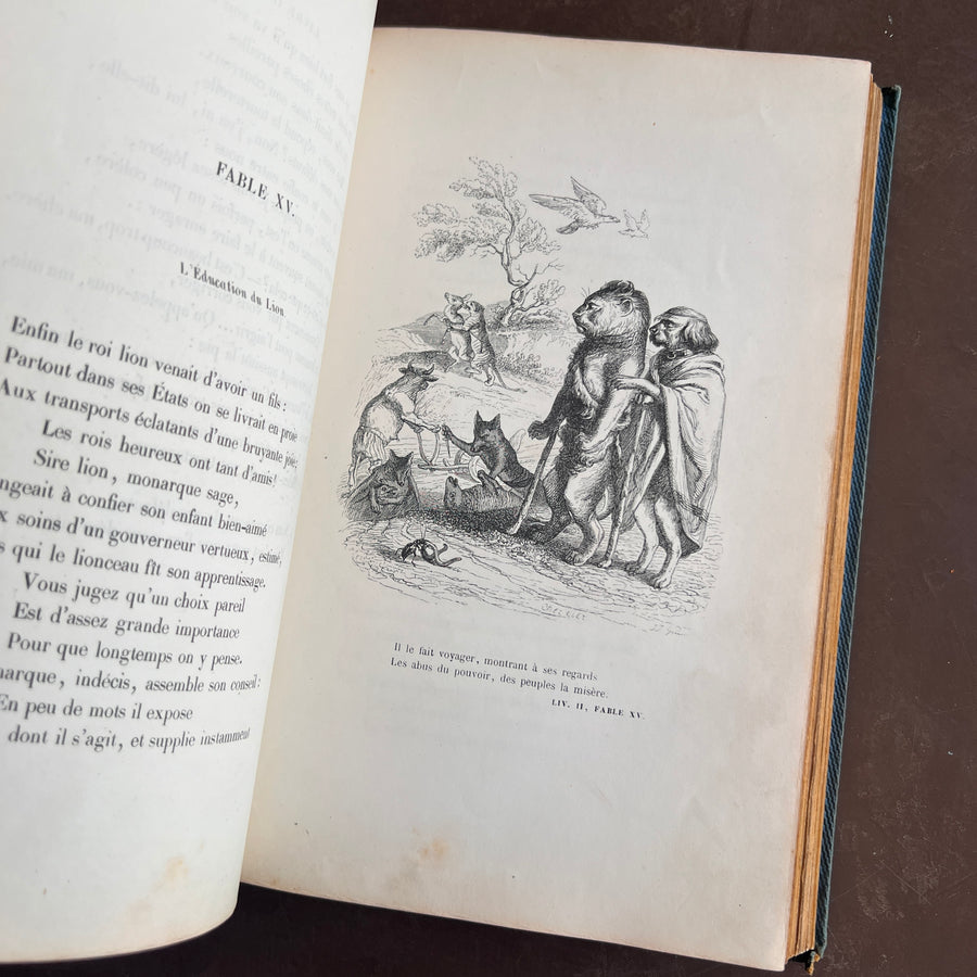 Fables de Florian — Illustrated by J.J. Grandville | c.1842–1845 | Dubochet Edition