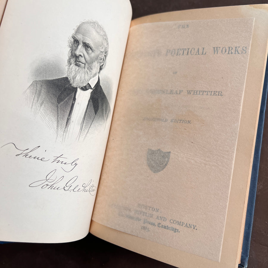 The Complete Poetical Works of John Greenleaf Whittier (1883)