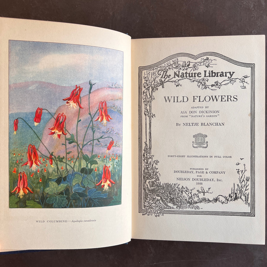 1926 - The Nature Library; Wild Flowers