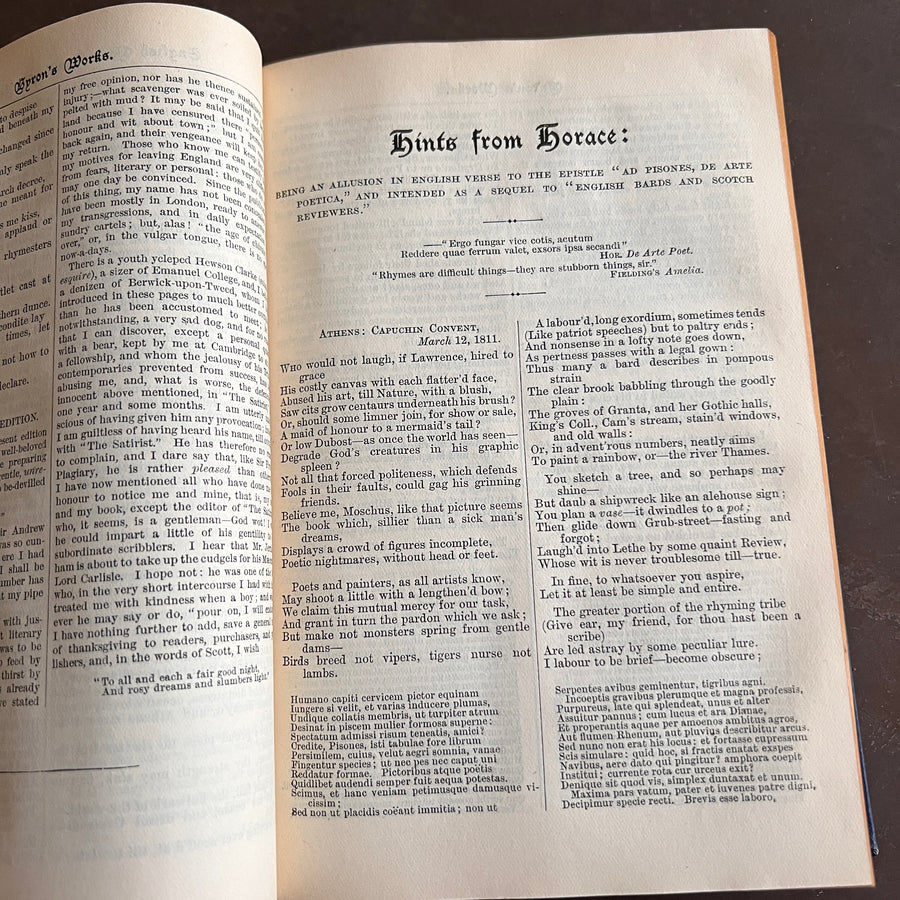 The Poetical Works of Lord Byron