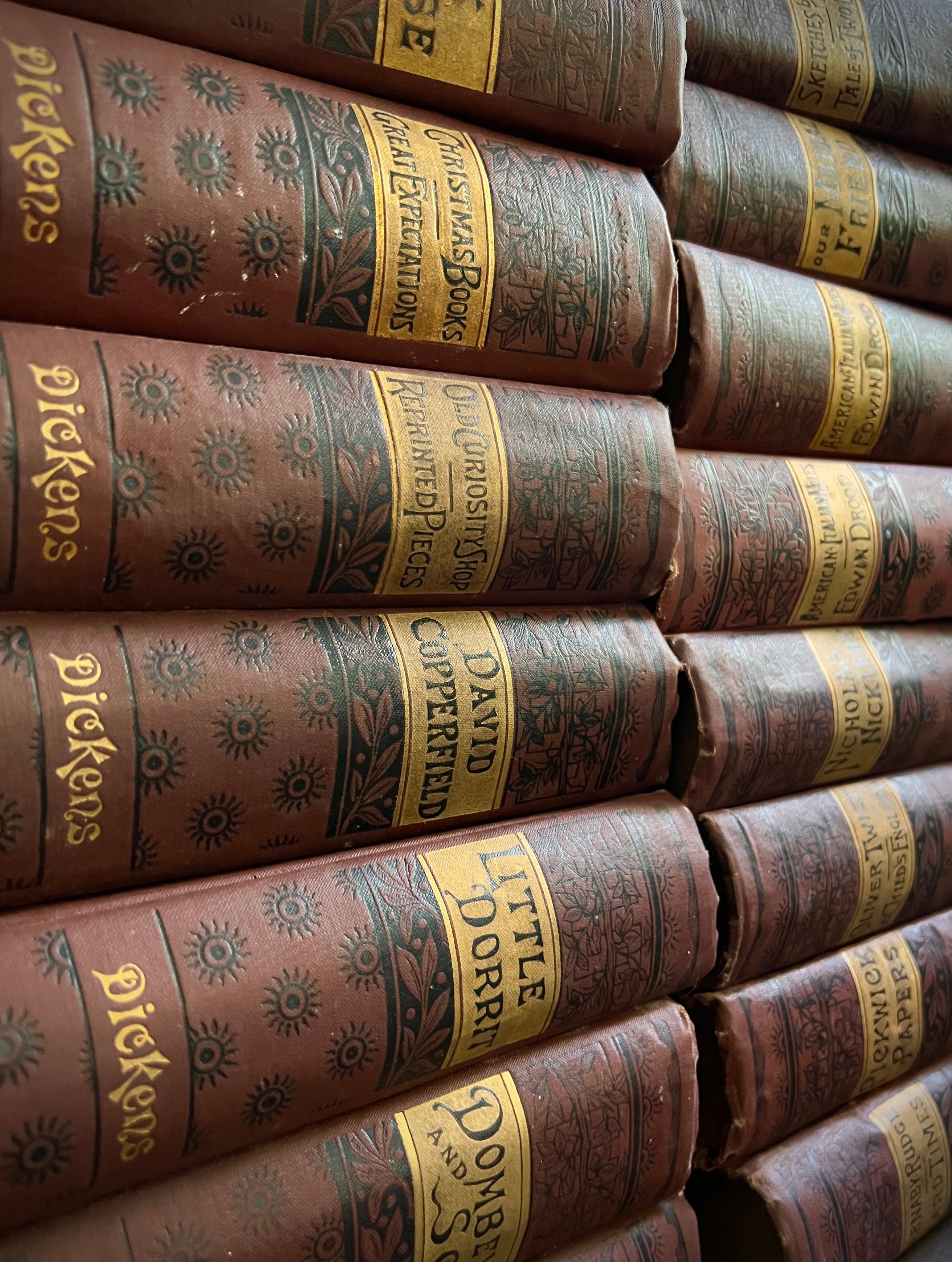 1884 - Works of Charles Dickens – Honey Bee Mill