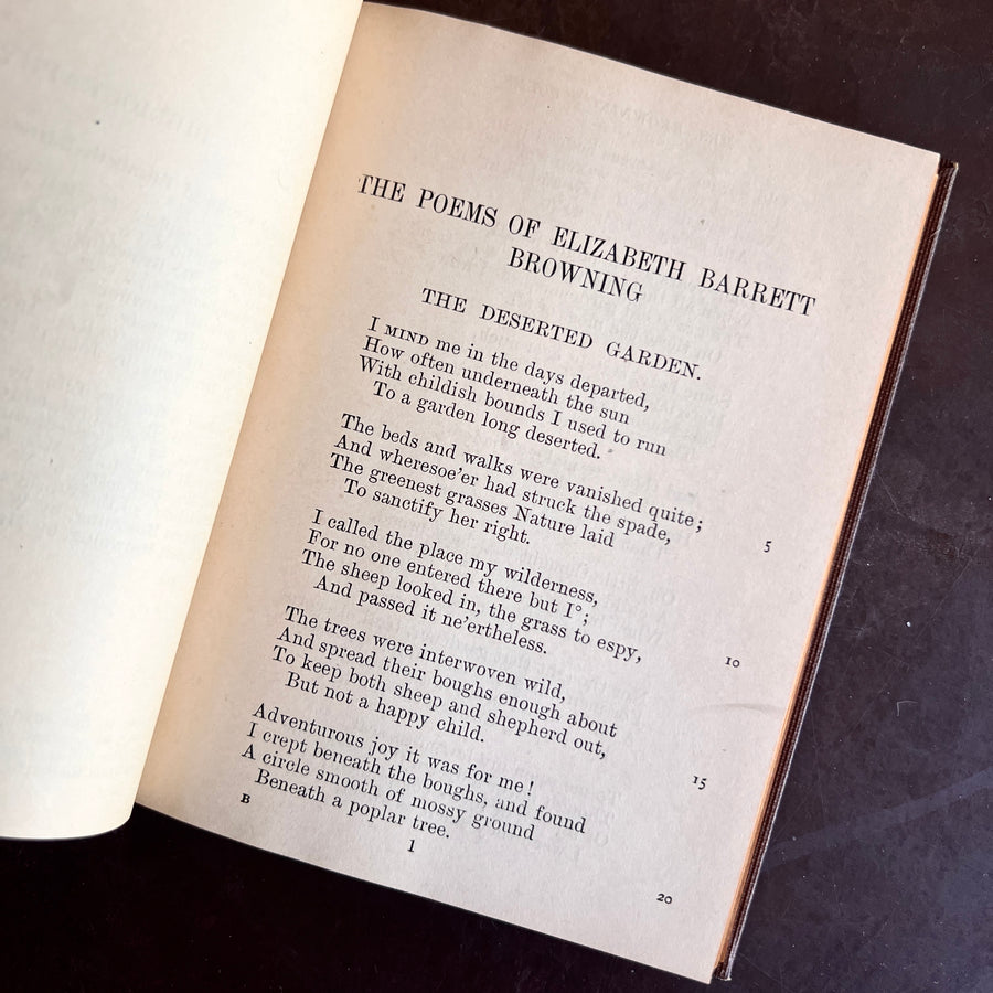 1921 - A Selection From Mrs. Browning’s Poems