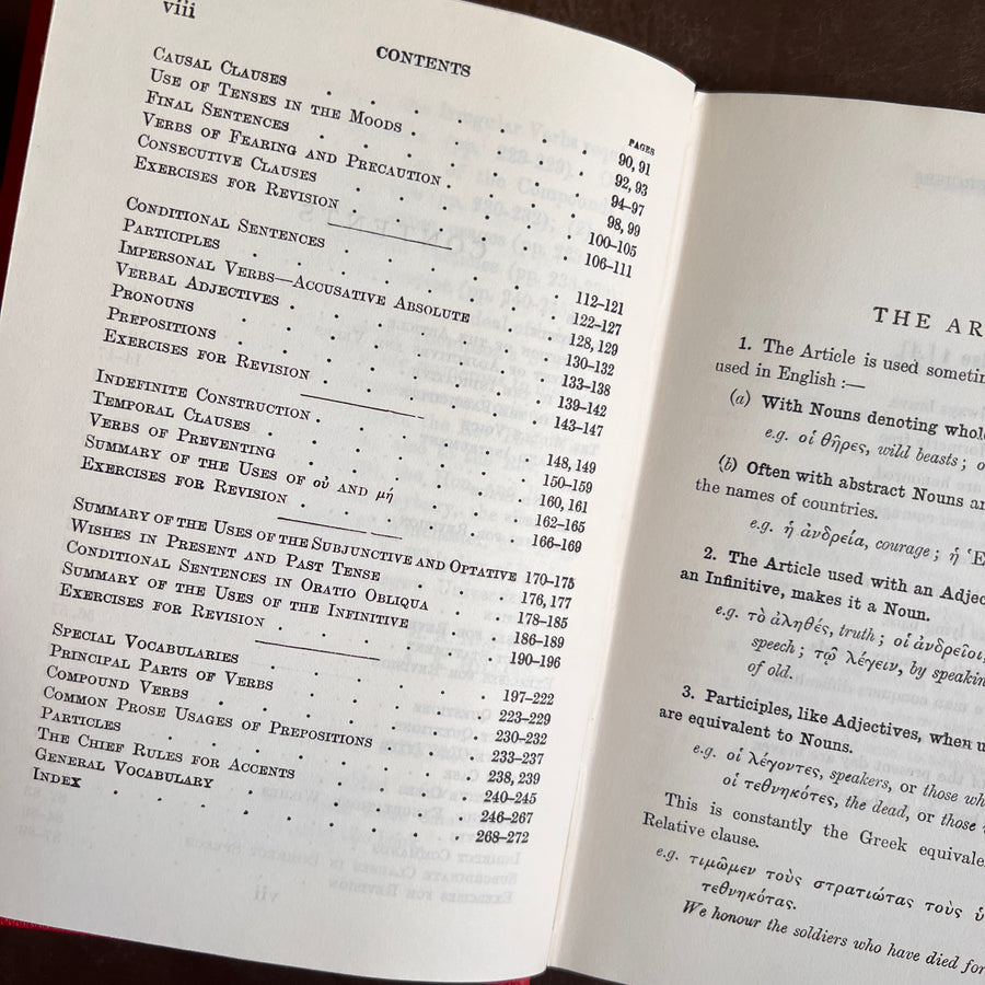 1965 - Greek Prose Composition For Schools